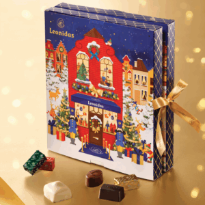 Calendrier de l’Avent Leonidas - 24 chocolats belges assortis pour attendre Noël
